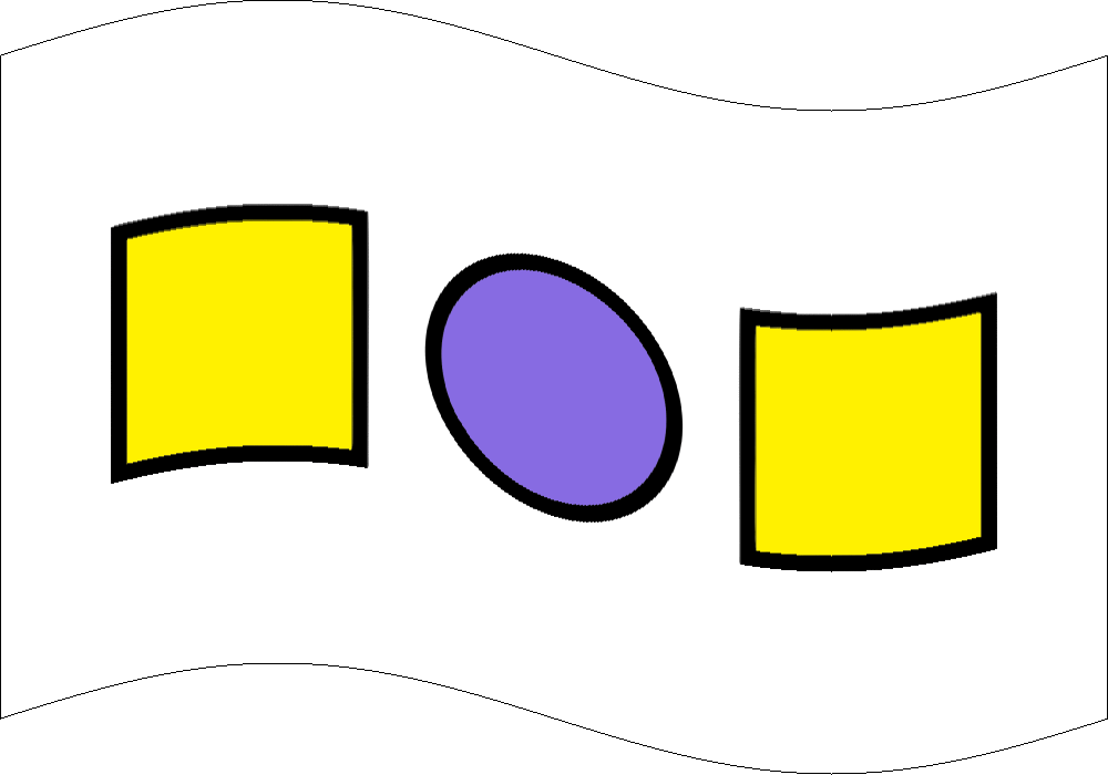 Intersex emoji based waving flag